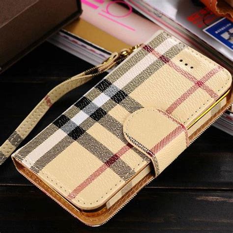 Burberry iPhone wallet case